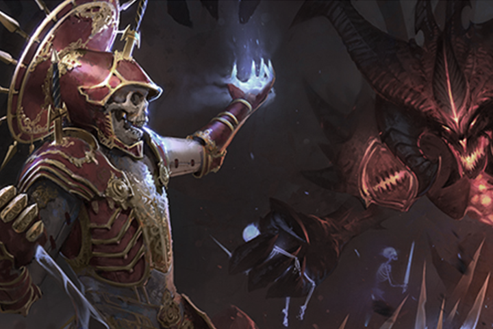 Build Nécromancien Trag'Oul Nova de Mort en saison 28 sur Diablo 3, sorts, stuff et cube de Kanaï